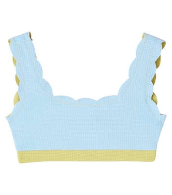 Palm Springs reversible scalloped bikini top | Marysia Bumby