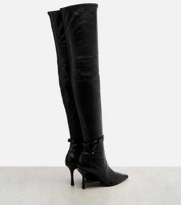 Overknee-Stiefel Camie 85 aus Leder | Jimmy Choo