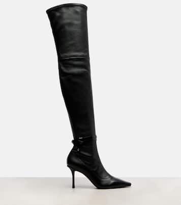 Overknee-Stiefel Camie 85 aus Leder | Jimmy Choo