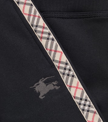 EKD Burberry Check cotton jersey sweatpants | Burberry Kids
