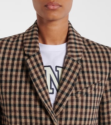 Karierter Blazer | Ganni
