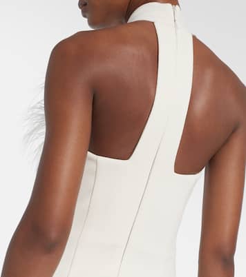 Robe Starlight mit Kristallen und Federn | Rebecca Vallance