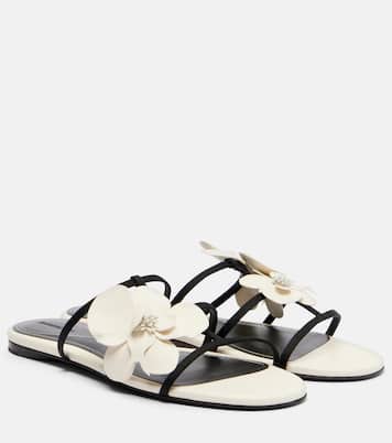 Orchid leather sandals | Zimmermann