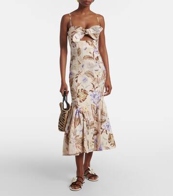 Orchid leather sandals | Zimmermann