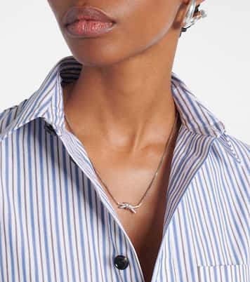 Collar Knot de plata de ley | Bottega Veneta