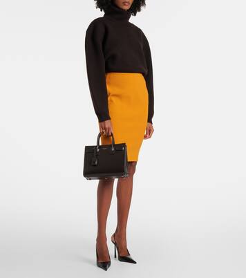 Sac De Jour Baby leather tote bag | Saint Laurent
