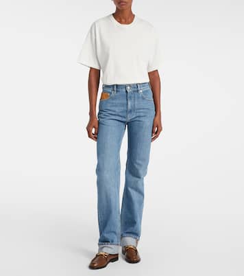 Jean droit à taille haute | Bottega Veneta
