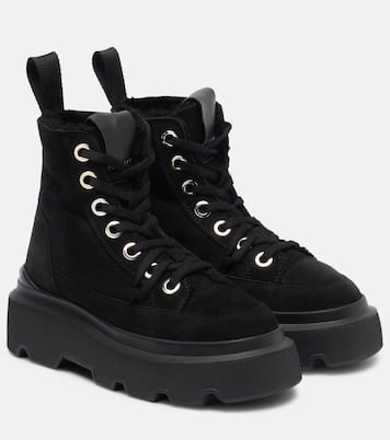 Schnürstiefel Matilda aus Veloursleder | Inuikii
