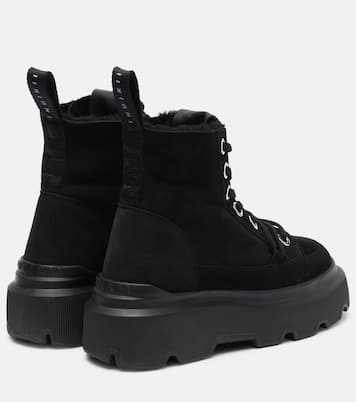 Schnürstiefel Matilda aus Veloursleder | Inuikii