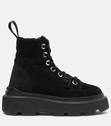 Schnürstiefel Matilda aus Veloursleder | Inuikii