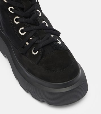 Schnürstiefel Matilda aus Veloursleder | Inuikii