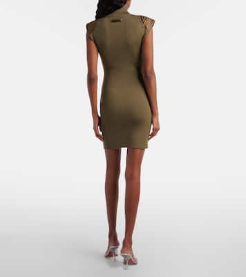 Wool-blend minidress | Jean Paul Gaultier