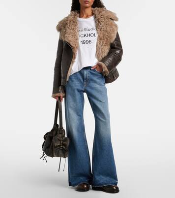 High waist wide-leg jeans | Acne Studios