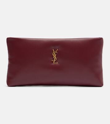 Clutch Calypso aus Leder | Saint Laurent