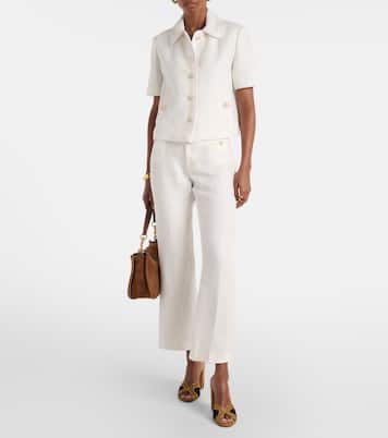 Pantalones acampanados de lino | Etro