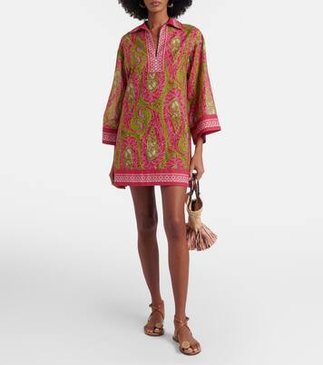 Printed cotton and silk tunic | Etro