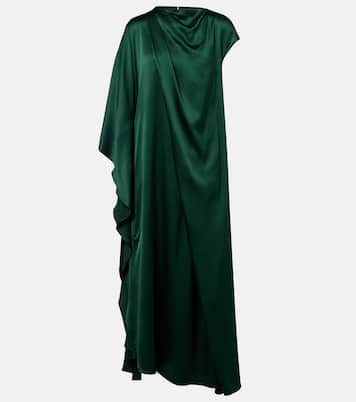 Hiba silk satin maxi dress | Roksanda
