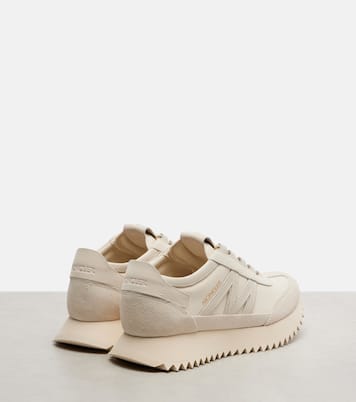 Pacey2 suede-trimmed sneakers | Moncler