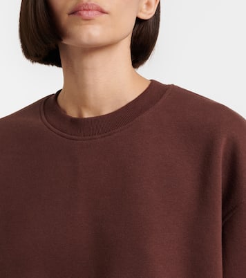 Sudadera de jersey de algodón a rayas | The Upside