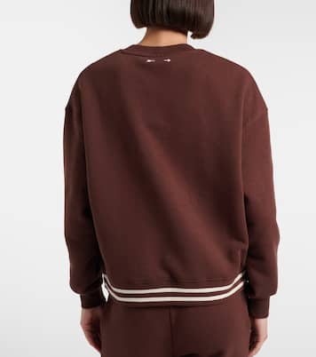 Sudadera de jersey de algodón a rayas | The Upside