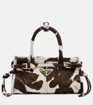 Prada Bonnie Mini calf hair top-handle bag | Prada
