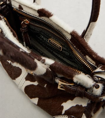 Prada Bonnie Mini calf hair top-handle bag | Prada