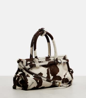 Prada Bonnie Mini calf hair top-handle bag | Prada