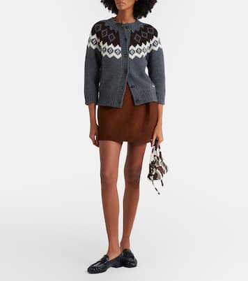 Prada Bonnie Mini calf hair top-handle bag | Prada