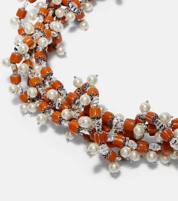 Embellished beaded necklace | Dries Van Noten