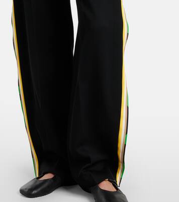 Wool wide-leg pants | Loewe