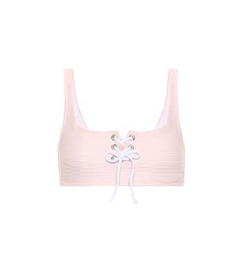 San Marino 레이스 업 비키니 탑 | Heidi Klein