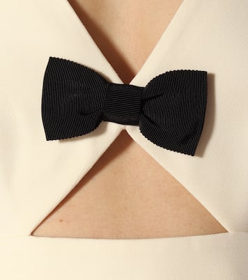 Wool and silk minidress | Miu Miu