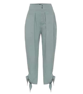 Gaviao high-rise cotton pants | Isabel Marant