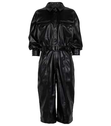 Combi-pantalon Kayley en cuir synthétique | Simkhai
