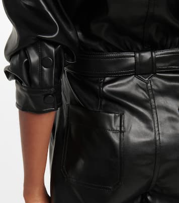 Combi-pantalon Kayley en cuir synthétique | Simkhai
