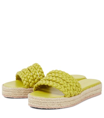Marbella leather espadrille sandals | Gianvito Rossi