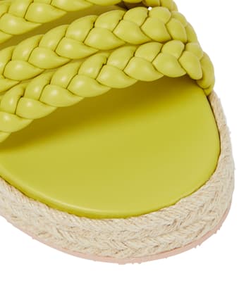 Marbella leather espadrille sandals | Gianvito Rossi
