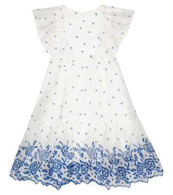 Bedrucktes Kleid aus Baumwolle | Monnalisa
