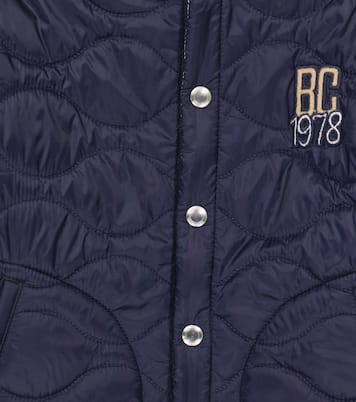 Chaqueta de nylon con capucha | Brunello Cucinelli Kids