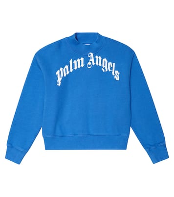 Bedrucktes Sweatshirt aus Baumwolle | Palm Angels Kids