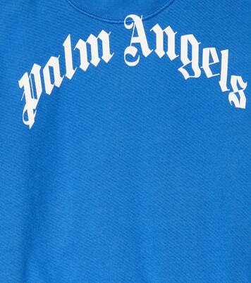 Bedrucktes Sweatshirt aus Baumwolle | Palm Angels Kids