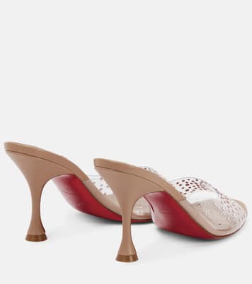 Nudes Degramule embellished mules | Christian Louboutin