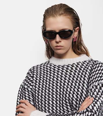 Bombe oval sunglasses | Bottega Veneta