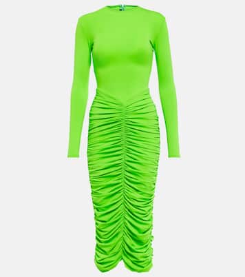 Presley ruched midi dress | Alex Perry