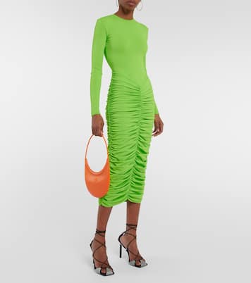 Presley ruched midi dress | Alex Perry