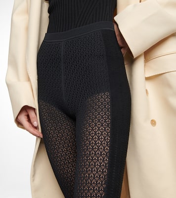 Leggings de encaje con fuseau | Khaite