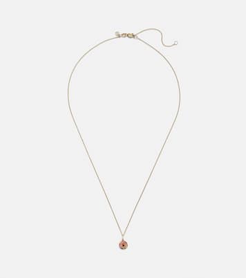 Collier Evil Eye en or 14 ct et diamants | Sydney Evan