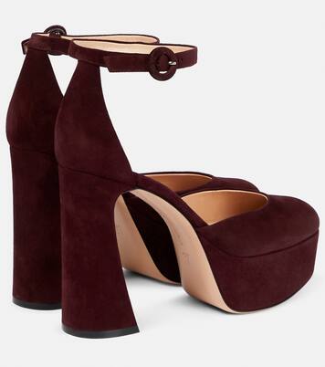 Salones Holly D'orsay de ante | Gianvito Rossi