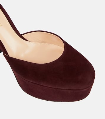 Salones Holly D'orsay de ante | Gianvito Rossi