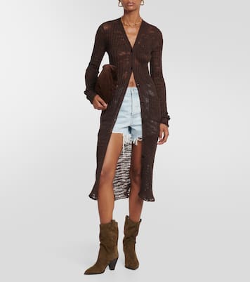 Boogie suede cowboy boots | Aquazzura